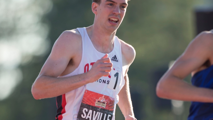 (Ottawa, Canada---08 July 2017) Sebastian Saville competing in the 800m final at the 2017 Canadian Track and Field Championships. (Photo by Sean W Burges / Mundo Sport Images).