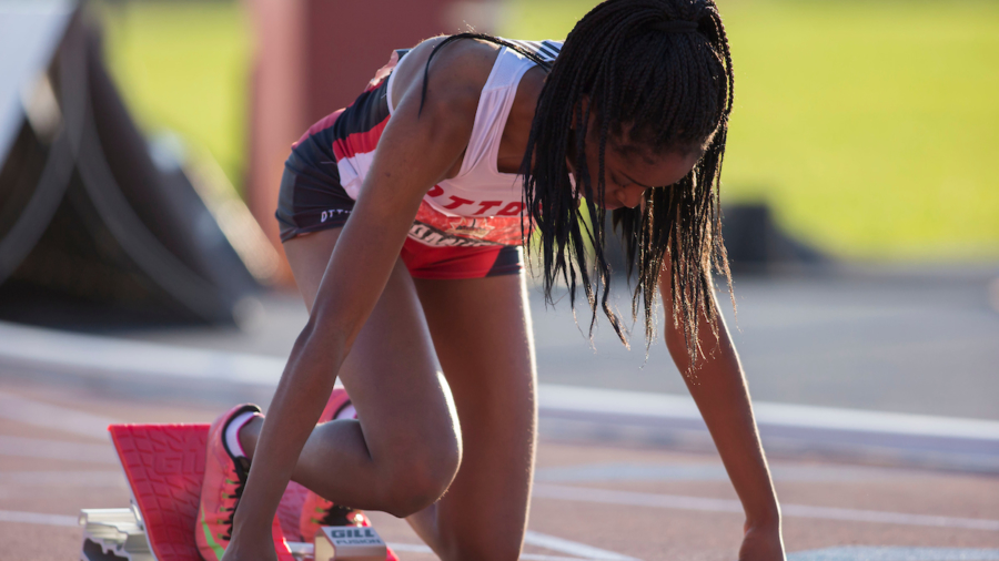 (Ottawa, Canada---08 July 2017) Sharelle Samuel competing in the U20 400m final at the 2017 Canadian Track and Field Championships. (Photo by Sean W Burges / Mundo Sport Images).