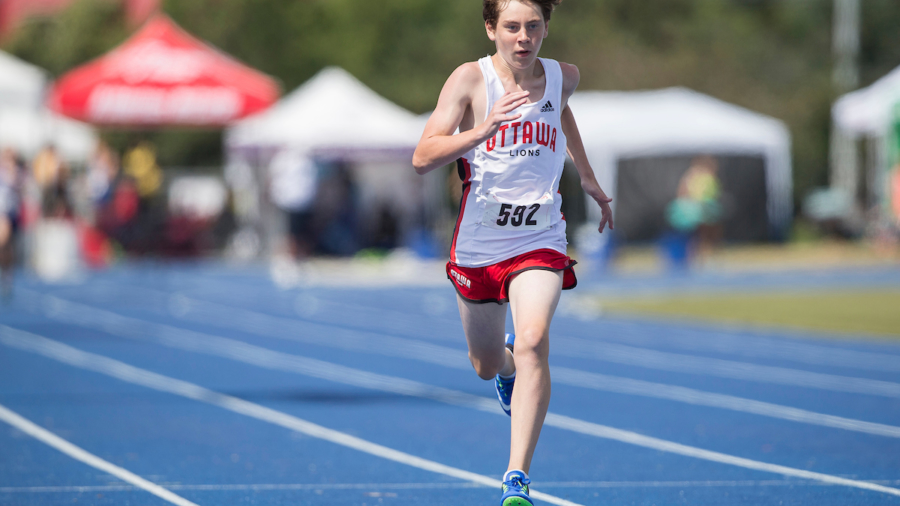 Brampton, Ontario ---2017-07-29--- Thomas Kukla-Colby of Ottawa Lions T.F.C. M competes at the AO BMY Championships in Brampton, Ontario, July 29, 2017.
GEOFF ROBINS/ Mundo Sport Images