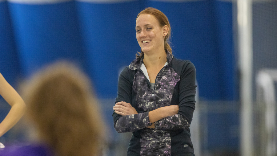 (February 29, 2020 -- Ottawa, Ontario) Ottawa Lions coach Sarya Ross watches over Aspire program practice at Ottawa Lions practice.
Copyright Miles Ryan Rowat / Mundo Sport Images