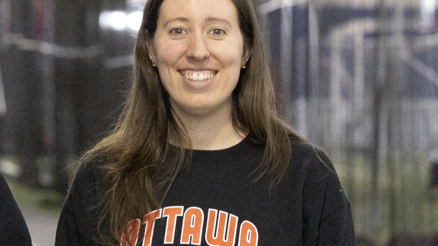 (Janaury 18, 2020 -- Ottawa, Ontario) Jessica McRae, Zachary Quevillon, Nathalie Geiger competing at the 2020 uOttawa Winter National Invitational at the Dome @ Louis-Riel.