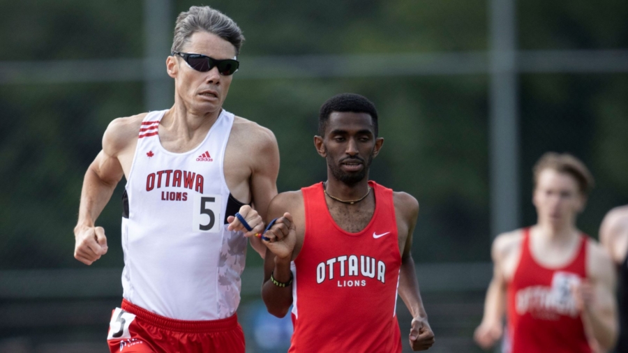 (Ottawa, Canada---07 July 2021) Jason Dunkerley racing in the 1500m at Ottawa Summer Twilight Series Meet #10. Photograph 2021 Copyright Sean Burges / Mundo Sport Images.