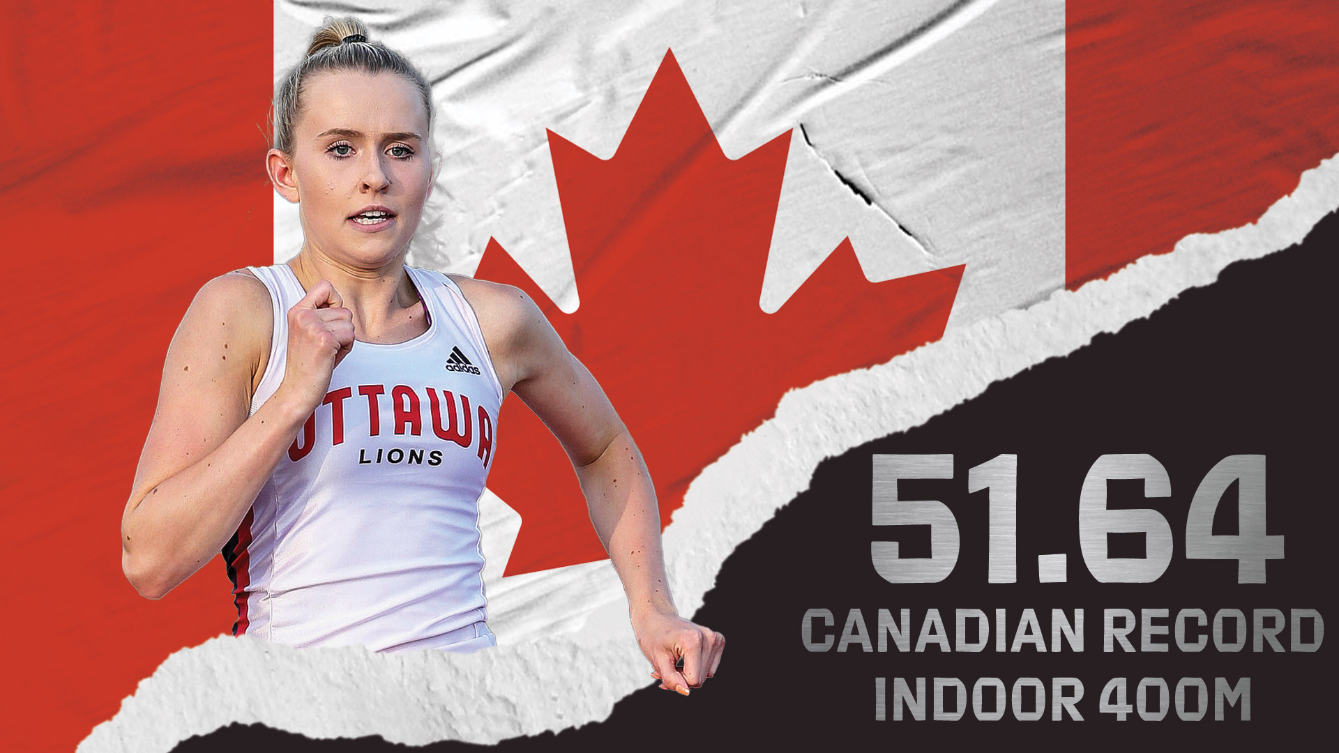 Gale Breaks 30 Year Old Canadian Indoor 400m Record Ottawa Lions Track And Field Club 