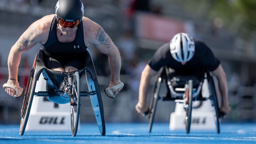 (Langley, British Columbia ---23 June 2022) Josh Cassidy competing on day two of the Canadian Track and Field Championships at McLeod Athletic Park.
Photograph 2022 Copyright Miles Ryan Rowat / Mundo Sport Images