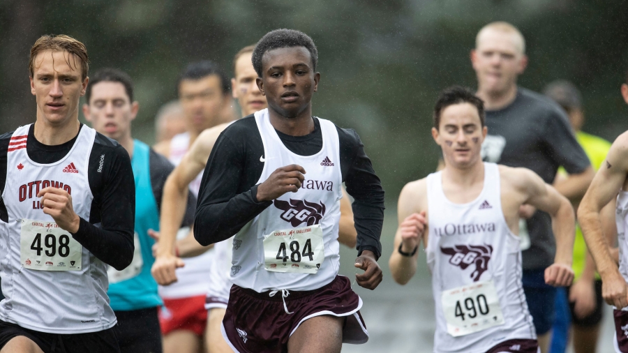 If you post on social media please tag @mundosportimages on Instagram or tag Mundo Sport Images on Facebook.

(Ottawa, Canada---02 October 2021)  Andre  Alie-Lamarche (Ottawa Gee-Gees) competing in the University Men’s / Open Men’s race at the  2021 Capital Cross Country Challenge held at Mooney’s Bay in Ottawa.  Photograph 2021 Copyright Sean Burges / Mundo Sport Images
