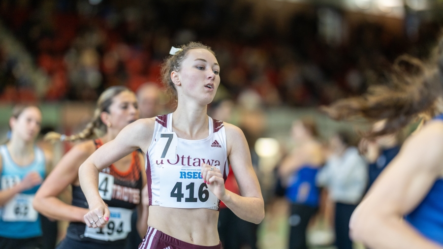 (Montreal, Canada---27 January 2024) Melina Hamel competing at the McGill Team Challenge in Tomlinson Fieldhouse.
Copyright 2024 Miles Ryan Rowat / Mundo Sport Images.
If posting to social media please tag @mundosportimages