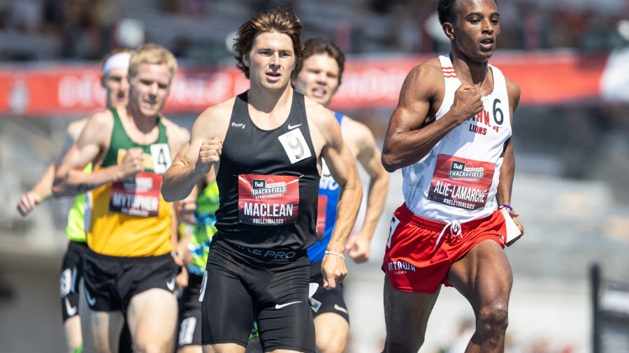 (Langley, Canada---28 July 2023) André Alie-Lamarche competing on day two of the Canadian Track and Field Championships at the MacLeod Athletic Park Stadium. Copyright 2023 Miles Ryan Rowat/ Mundo Sport Images.
If posting to social media please tag @mundosportimages
