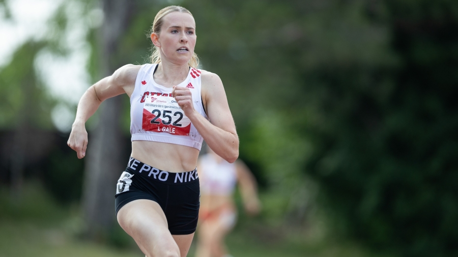 (North York, Canada---14 July 2023) Lauren Gale of Ottawa Lions T.F.C. competing on day one of the Ontario U20/Open Track and Field Championships at the Toronto Track and Field Centre. Copyright 2023 Miles Ryan Rowat/ Mundo Sport Images.
If posting to social media please tag @mundosportimages