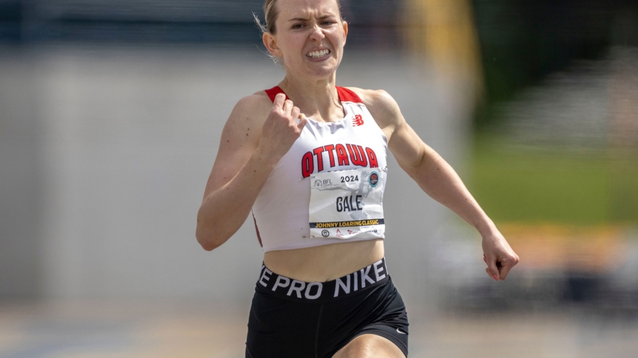 (Windsor, Canada---02 June 2024) Lauren Gale races to win the 400m in meet record time at the 2024 Johnny Loaring Classic held at the University of Windsor. The competition is part of the Athletics Canada National Track and Field Tour and the World Athletics Continental Tour. Photograph Copyright 2024 Sean Burges / Mundo Sport Images.
If posting to social media please tag @mundosportimages