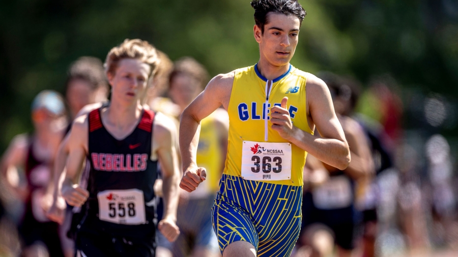 (Ottawa, Canada---23 May 2024) Saul Taler of Glebe Collegiate - Ottawa races in the 100m at the National Capital Secondary School Athletic Association (NCSSAA) Track and Field Championships. Photograph Copyright 2024 Sean Burges / Mundo Sport Images.
If posting to social media please tag @mundosportimages