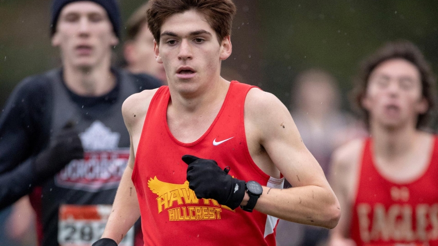 (Ottawa, Canada---04 November 2024) Charlie Mortimer of Hillcrest (Ottawa) competing in the Senior Boys race at the 2024 OFSAA Cross Country Championships at Mooney's Bay Park.. Photograph Copyright 2024 Sean Burges / Mundo Sport Images.
If posting to social media please tag @mundosportimages