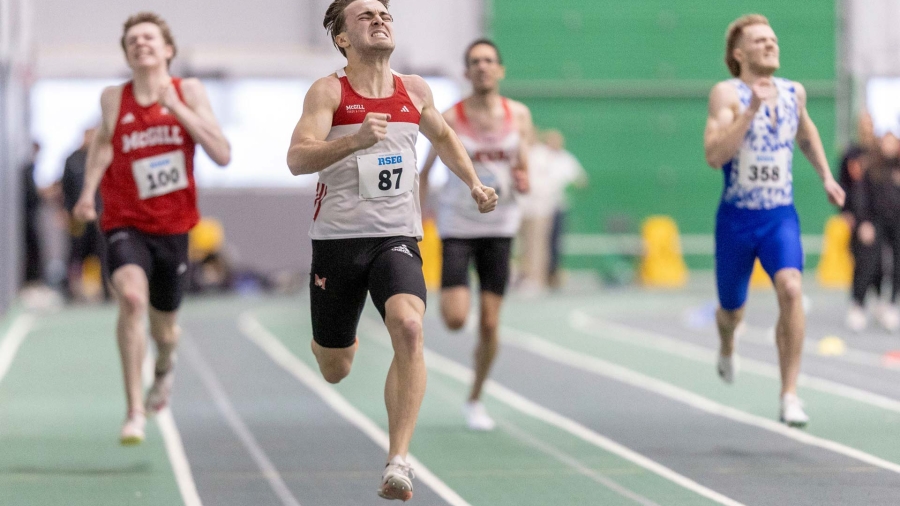 (Sherbrooke, Canada---22 February 2025) Luca Nicoletti of MCG competes at the 2025 RSEQ University Conference Track and Field Championships. Photograph Copyright 2025 Sean Burges / Mundo Sport Images.
If posting to social media please tag @mundosportimages