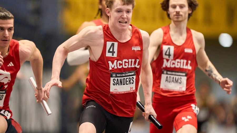 William Sanders competes at the USport Track and Field Championships at the University of Windsor in Windsor, Ontario on Saturday, March 8, 2025.
GEOFF ROBINS Mundo Sport Images