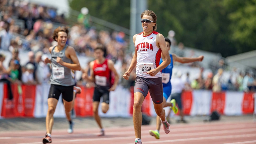 (Ottawa, Canada---02 August 2025) Zachary Jeggo competes on Day 4 of the Canadian Track and Field Championships presented by Bell at the Terry Fox Athletic Facility.

Copyright 2025 Miles Ryan / Mundo Sport Images.

If posting to social media please tag @mundosportimages