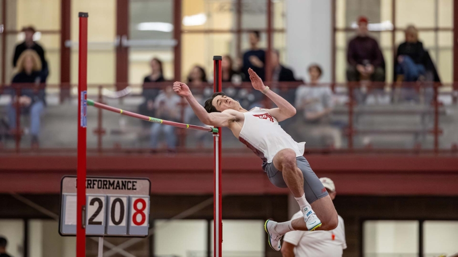 (Canton, United States---05 December 2025) Thomas Senechal-Becker at the Saints Holiday Relays held in Newell Field House on the campus of St. Lawrence University.
Copyright 2025 Miles Ryan / Mundo Sport Images.
If posting to social media please tag @mundosportimages