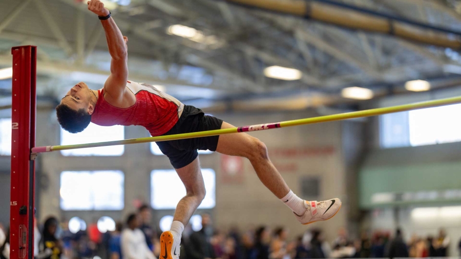 (Montreal, Canada---24 January 2026) /Maxime Cazabon of Ottawa Lions/ at the McGill Team Challenge held in the Tomlinson Fieldhouse on the campus of McGill University .
Copyright 2026 Miles Ryan / Mundo Sport Images.
If posting to social media please tag @mundosportimages