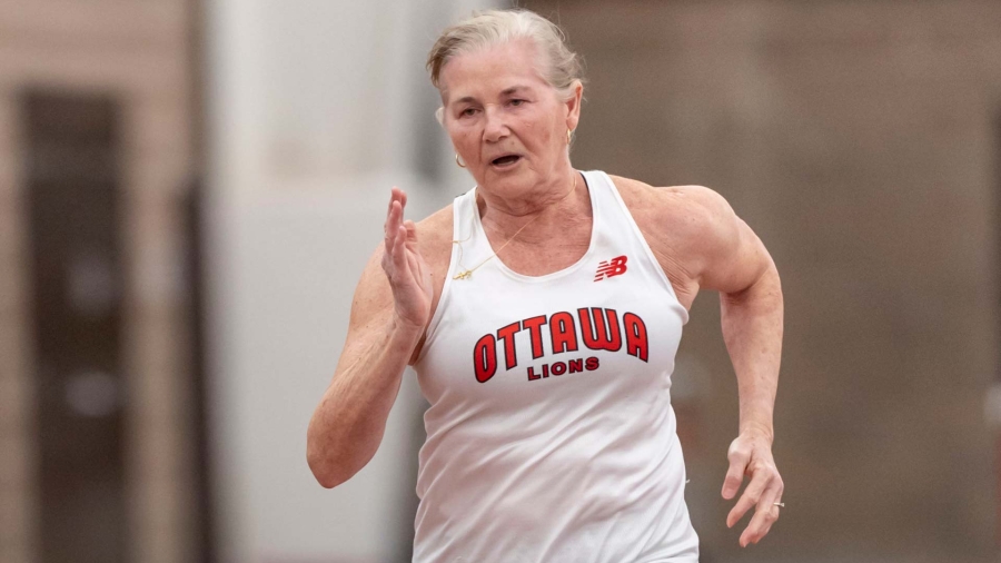 (Canton, USA---14 February 2026) Wendy Alexis sets a Masters 70-74 World Record of 9.11s in the 60m.Ottawa Lions Mini Meet at St Lawrence University. Photograph Copyright 2026 Sean Burges / Mundo Sport Images.

If posting to social media please tag @mundosportimages