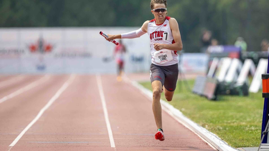 (Ottawa, Canada---03 August 2025) /Zachary Jeggo/ competes on Day 5 of the Canadian Track and Field Championships presented by Bell at the Terry Fox Athletic Facility.

Copyright 2025 Miles Ryan / Mundo Sport Images.

If posting to social media please tag @mundosportimages