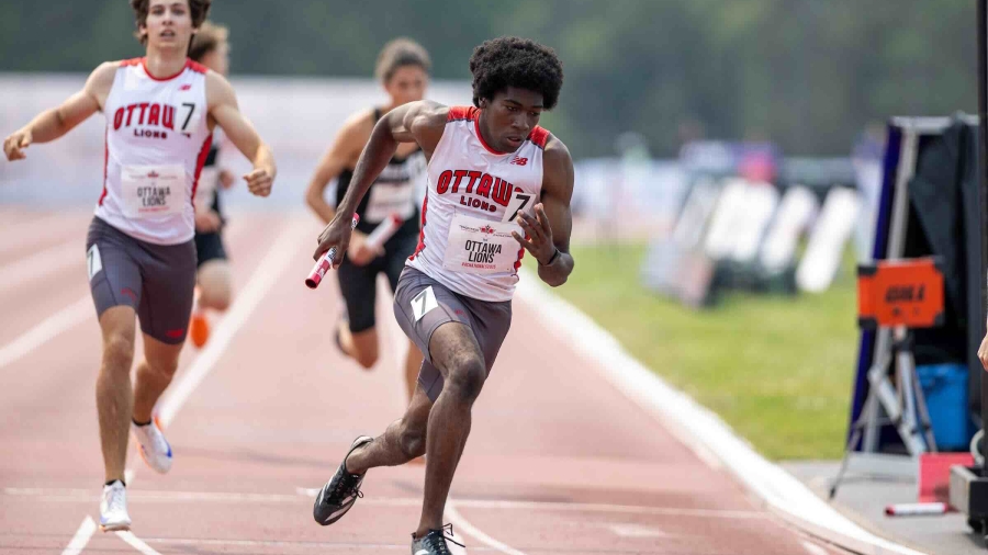 (Ottawa, Canada---03 August 2025) David Moulongou competes on Day 5 of the Canadian Track and Field Championships presented by Bell at the Terry Fox Athletic Facility.

Copyright 2025 Miles Ryan / Mundo Sport Images.

If posting to social media please tag @mundosportimages