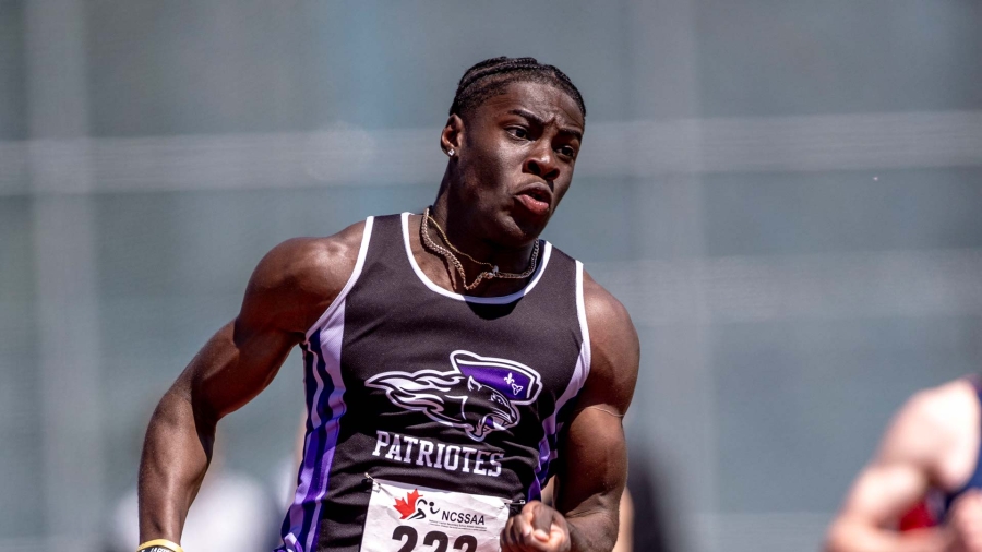 (Ottawa, Canada---20 May 2026) Ange Mathis Kramo of Paul Desmarais. National Capital Secondary School Athletic Association (NCSSAA) City Track and Field Championships. Photograph Copyright 2026 Sean Burges / Mundo Sport Images.

If posting to social media please tag @mundosportimages
