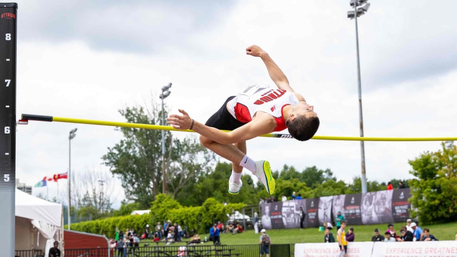 (Ottawa, Canada---20 June 2026) Maxime Cazabon at the Canadian Track and Field Championships presented by Bell at the Terry Fox Athletic Facility.

Copyright 2026 Miles Ryan Rowat / Mundo Sport Images.

If posting to social media please tag @mundosportimages